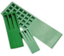 Kliny bardzo elastyczne zielone, 3 1/2" Szer. x 10"Dł (250 x 80 mm) Kliny bardzo elastyczne zielone, 3 1/2" Szer. x 10"Dł (250 x 80 mm)