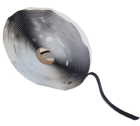 Taśma butylowa dwustronna czarna 2 mm x 12 mm x 22,5 mb TBS-2/12 Taśma butylowa dwustronna czarna 2 mm x 12 mm x 22,5 mb TBS-2/12