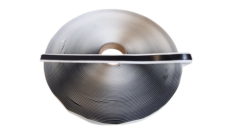Taśma butylowa dwustronna czarna 2 mm x 10 mm x 22,5 mb TBS-2/10 Taśma butylowa dwustronna czarna 2 mm x 10 mm x 22,5 mb TBS-2/10