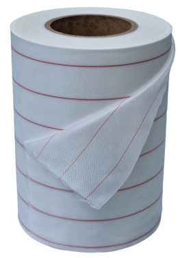 Tkanina poliestrowa do delaminacji 85g/m2 szerokość 15 cm, długość 100 m, rolka 15m2 Peel PLY