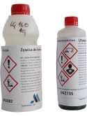 Żywica epoksydowa zestaw 1,35kg 1kg LG 160 + utwardzacz 350g HG353 - czas pracy 50min.
